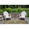 Liora Manne Carmel  Indoor/Outdoor Rug  Green.. - 2 of 4