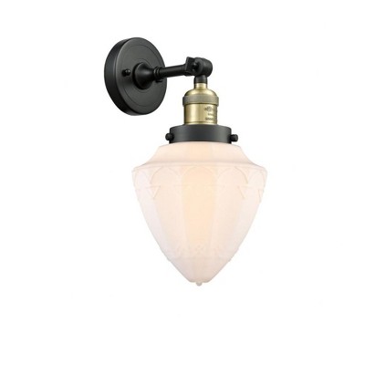 Bullet - 1 Light Wall Sconce In Traditional Style-15 Inches Tall and 7 Inches Wide