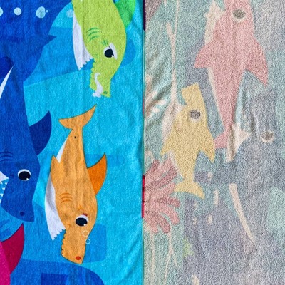 Baby Shark Oversized Kids&#39; Bath Towel_2