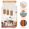 Aoibox Macrame Dream Catcher Wall Hanging - Hand Woven Boho Tapestry Sun Decor for Bedroom, Living Room, Nursery (Sunset) - 4 of 4