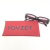 Youzey: The Sophisticate Sunglasses with Polarized Lens - Grey Pink - 3 of 3