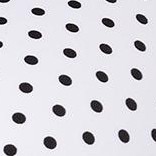white black polka dot