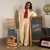 Champion Girls' Pleated Fleece Wide Leg Pants - 3 of 3