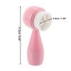 Unique Bargains Soft Silicone Synthetic Fiber Wool Cleansing Brush Cat's Paw 4.45"x1.69" 1 Pc - 4 of 4