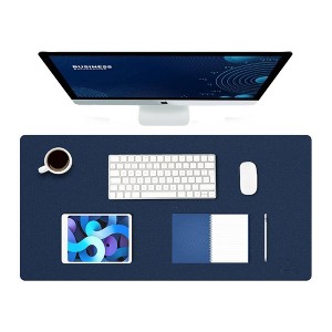 Evo Bytes Large Office Leather Desk Mat - 1 of 4