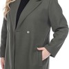 Plus Size Classic Walker Coat-White Mark - image 4 of 4