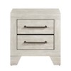 HDZNVF Contemporary Gray Oak Finish Nightstand - 2 of 4