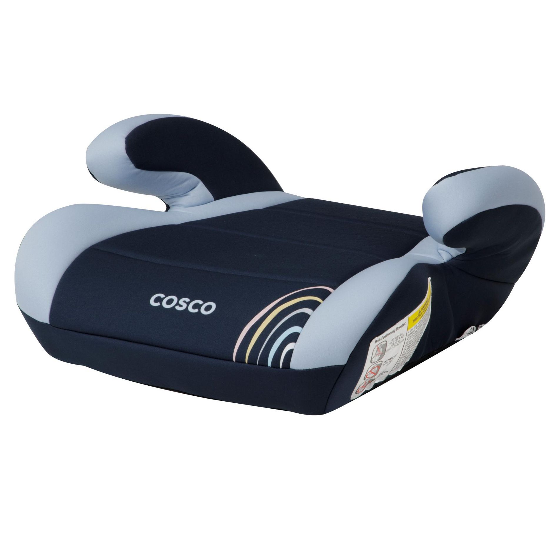 Cosco Topside Booster Car Seat, Rainbow