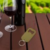 Unique Bargains Bottle Opener Standard Wine Opener Large Hand Clean Only Stainless Steel 1.5"x2.76" 1Pcs - 2 of 4