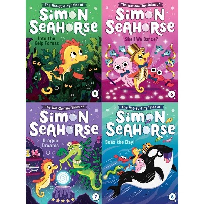 The Not-So-Tiny Tales of Simon Seahorse Collected Set #2 - by  Cora Reef (Paperback)