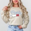 Simply Sage Market Women's Graphic Sweatshirt Paris 24 Cursive - 2 of 4