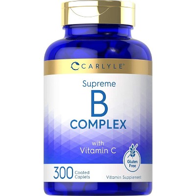 Carlyle B Complex With Vitamin C | 300 Caplets : Target