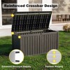 Chic Crate-150-Gal Water Resistant Resin Lockable Deck Box - 4 of 4