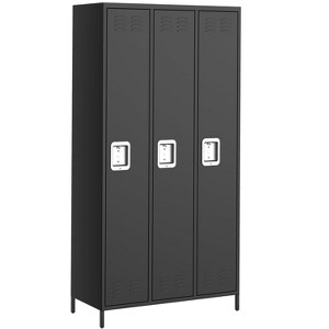 ODK 9 Doors Metal Office Storage Cabinet, Metal Lockers for Employees with 27 Hooks & 9 Shelves, 72 IN Steel Storage Cabinet for Home, Office, Gym - 1 of 4