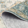 Coucheta Washable Boho Traditional Area Rug, Vintage Print, Foldable Non-Shedding Low Pile Non-Slip Carpet for Living Room, Bedroom, Dining Room - 4 of 4
