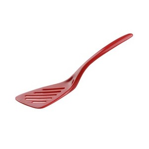 Hutzler 7.25 Inch Mini Melamine Angled Slotted Turner Spatula - 1 of 1