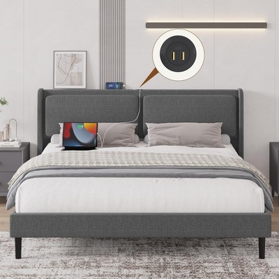 ed Frame with 2 USB Charging Ports