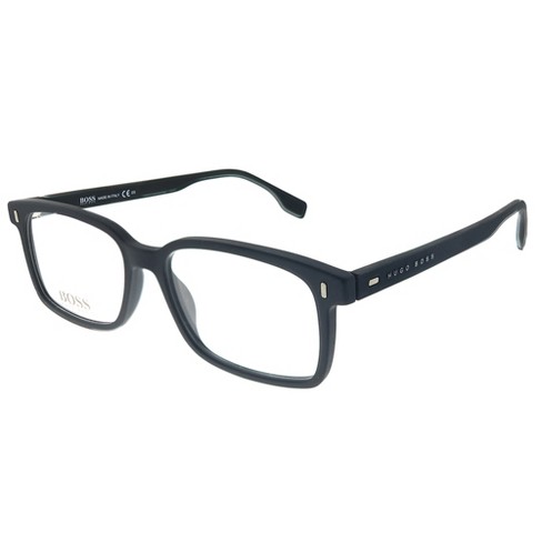 Hugo Boss Boss 0971 003 Unisex Rectangle Eyeglasses Matte Black 54mm ...