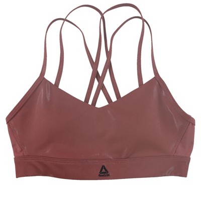 Reebok Womens Hero Strappy Sports Bra