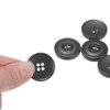 Unique Bargains Resin DIY Craft Flat 4-Hole Sewing Buttons 10 Pcs - 4 of 4