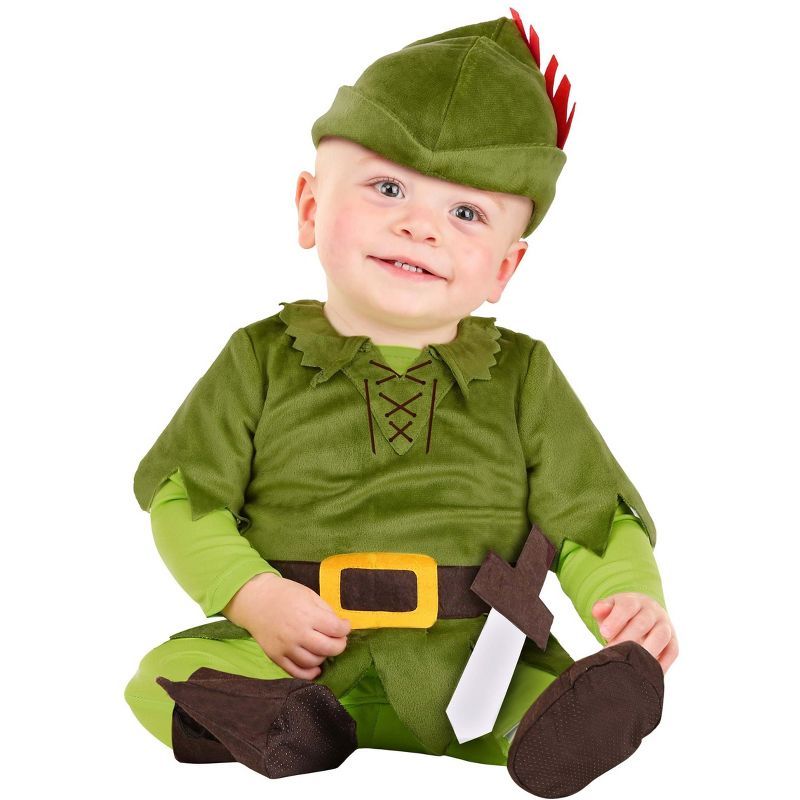 HalloweenCostumes.com Peter Pan Infant Costume., 1 of 4