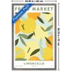 Trends International Reinders: Fruit Market - Limoncello Framed Wall Poster Prints Barnwood Framed Version 22.375" x 34" - 3 of 4