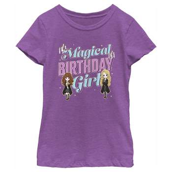 Girl's Harry Potter Magical Birthday Girl T-Shirt