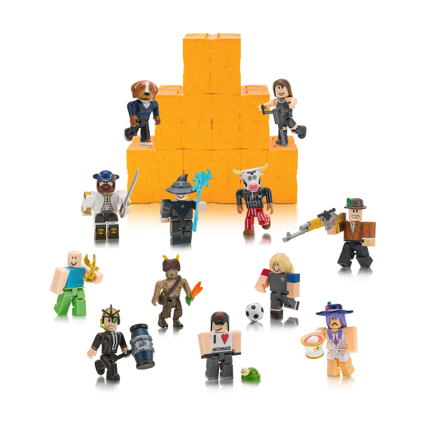 Roblox Series 5 Yellow Gold Blind Box Toys Figures 1 2 3 4 Exclusive Game Codes Ebay - details about roblox series 5 simbuilder code only