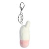 Aurora Mini Donut Molang Clip-On Playful Stuffed Animal Pink 3" - 3 of 4