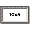PosterPalooza | Panoramic Slim Profile Silver Frame - UV Acrylic, Foam Board Backing, Hanging Hardware - 2 of 4