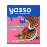 Yasso Mint Chocolate Chip Frozen Greek Yogurt Sandwich - 10oz/4ct