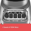 BLACK+DECKER PowerCrush Countertop Blender, BL1230SG, 6-Cup Glass Jar, 4 Speed Settings, Dishwasher Safe, 700W Motor - 3 of 4