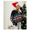Clearlove Women's Christmas Sweater Funny Cute Tree Snowflake Reindeer Santa Xmas Knitted Pullover Tops - 4 of 4