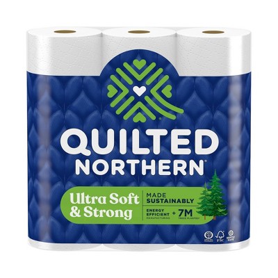 Quilted Northern Ultra Soft Strong Toilet Papers - 12 Mega Rolls
