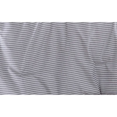 King Gray Microfiber Reversible Comforter Set with Shams