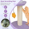 Tangkula Cat Tree Cats Multi-level Cat Tower w/ Sisal Covered Scratching Posts Hammock - 4 of 4