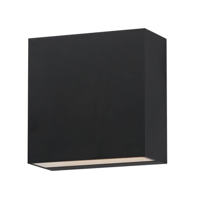 ET2 Lighting Cubed 1 - Light Wall Light in  Black