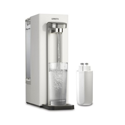 Brita Hub Compact Countertop Water Filtration System 87344: BPA-Free, Filters Lead & Chlorine, 72 Volume Capacity