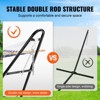 VEVOR Universal 2 Person Hammock Stand, Adjustable Heavy Duty 550 lbs Capacity Hammock Stand Fits 8-13 ft Hammocks for Outdoor and Indoor - 4 of 4