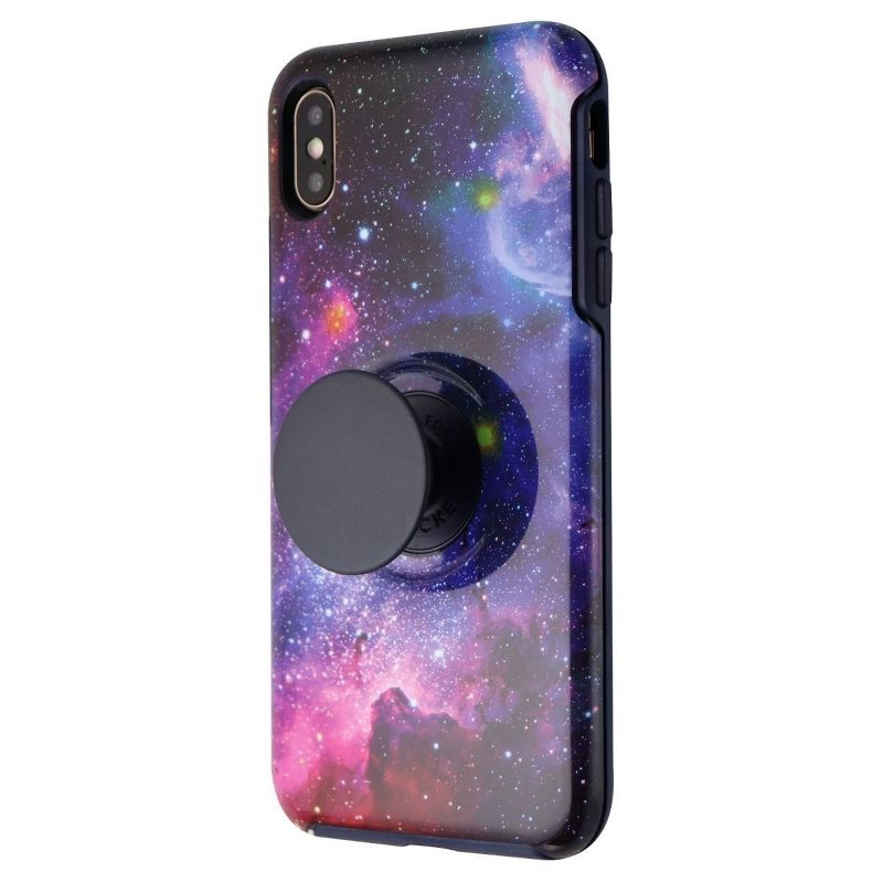 Otter + Pop Symmetry Series Case for Apple iPhone XS Max - Blue Nebula, 1 of 2