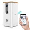 Dogness Smart HD WiFi Camera Treat Dispenser - White - 3 of 4