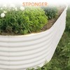 COZONY Galvanized Raised Garden Bed, Tall Metal Planter Box for Vegetables, Flowers and Herbs - 2 of 4