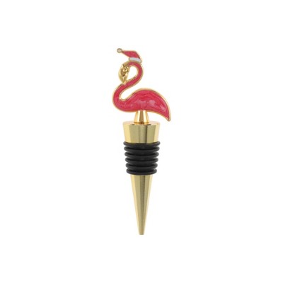 Unique Bargains Bottle Stoppers Flamingo Zinc Alloy PTR 3.94"x1.34"x0.79" 1 Pc