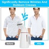 NewHome"700W Portable Handheld Garment Steamer, Quick 30s Heat-Up, 150ML Tank, Travel Wrinkle Remover"White - 2 of 4