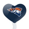 Carroll University Primary Logo Heart Love Cupcake Picks Toppers Decoration Set of 6 - 2 of 4