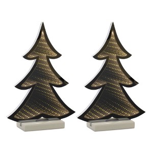 Melrose Pine Tree Outline Ekko Light (Set of 2) - 1 of 3