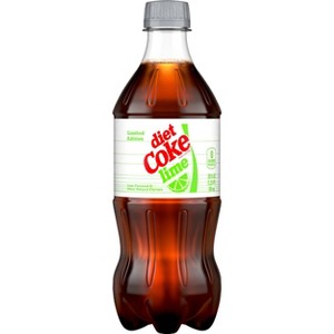 Diet Coke Retro Lime Soda - 20 fl oz Bottle - 1 of 4