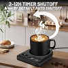 FAAYFIAN Coffee Mug Warmer with 3 Temp Settings & 2¨C12H Auto Shutoff, Waterproof Cup Warmer for Desk, Beverage Warmer for Coffee, Tea & Milk - 3 of 4