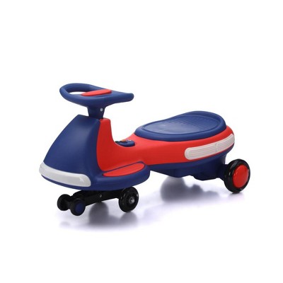 SEVOBAL Toy Vehicles, Kids Motion Ride On Car with Interactive Features for Children Indoor and Outdoor Play, Blue+Red, 29.92"*12.99"*14.56"
