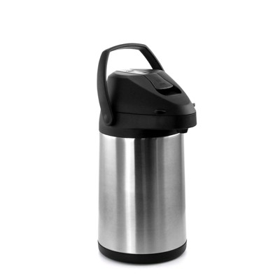 MegaChef 3L Stainless Steel Airpot, Hot Water Dispenser for Coffee and Tea